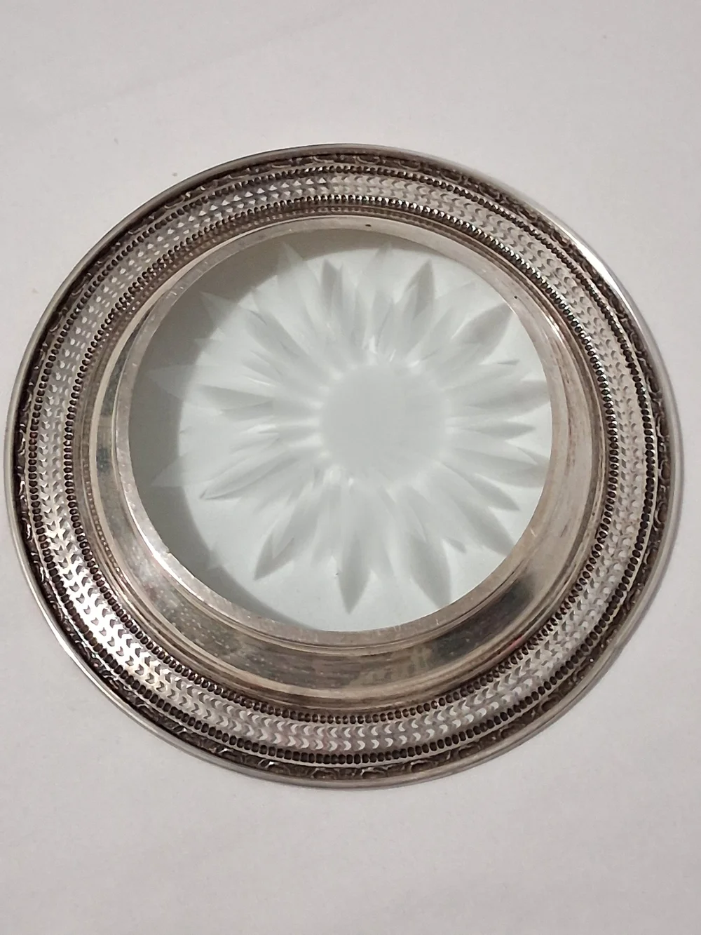 Vintage Frank M. Whiting & Co Stetling Talisman Rose 6.5